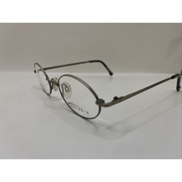 Genesis Eyeglasses G-4022 4620 Pewter Designer Demo Lens Silver 46-20-130 main image 6